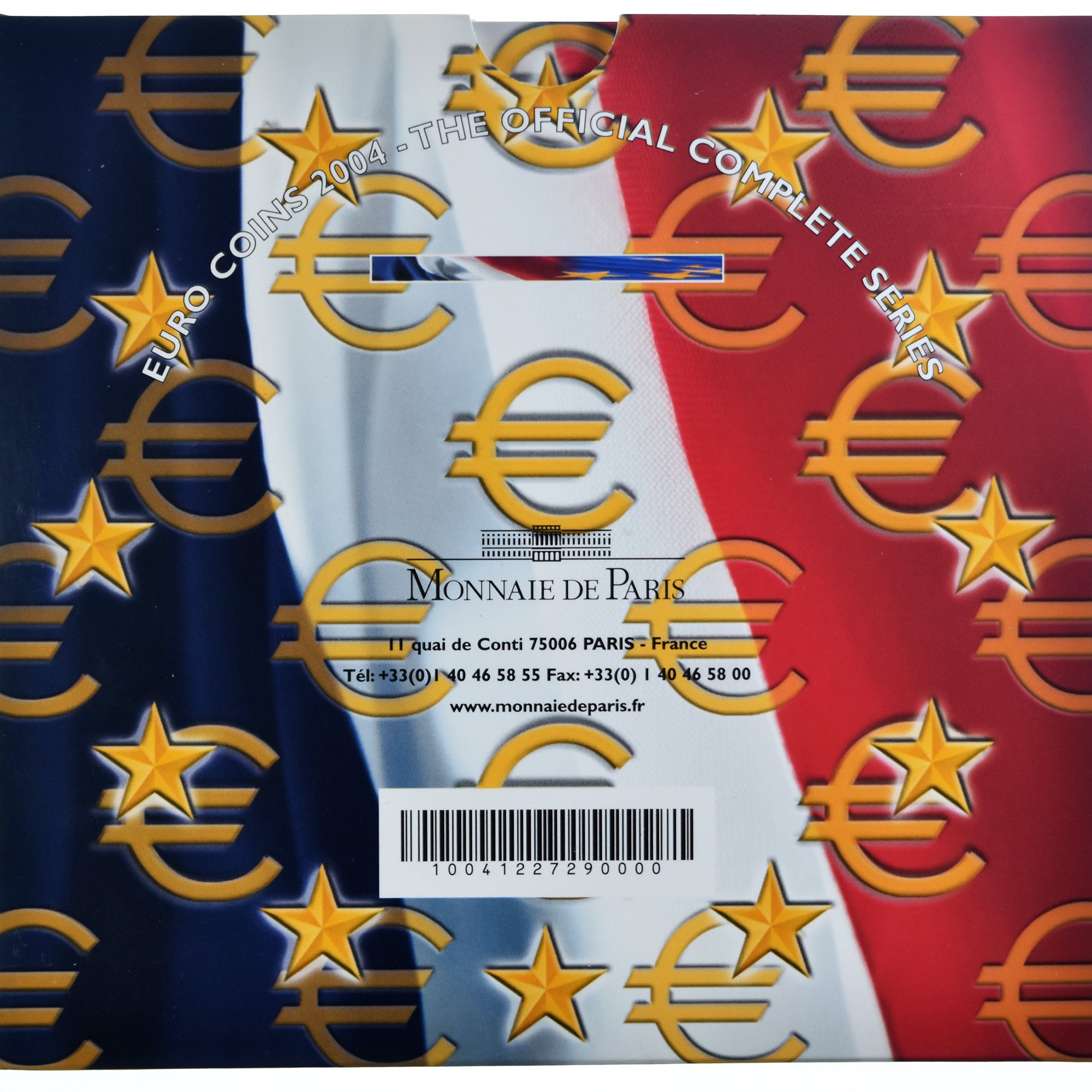 Frankreich, 1 Cent to 2 Euro, 2004, Monnaie de Paris, BU, STGL