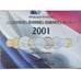 Francja, Coffret 1 c. à 20 frs., 2001, Monnaie de Paris, BU, MS(65-70), ND