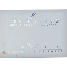 Coin, France, Germinal, 100 Francs, 1985, Monnaie de Paris, BU, MS(65-70)