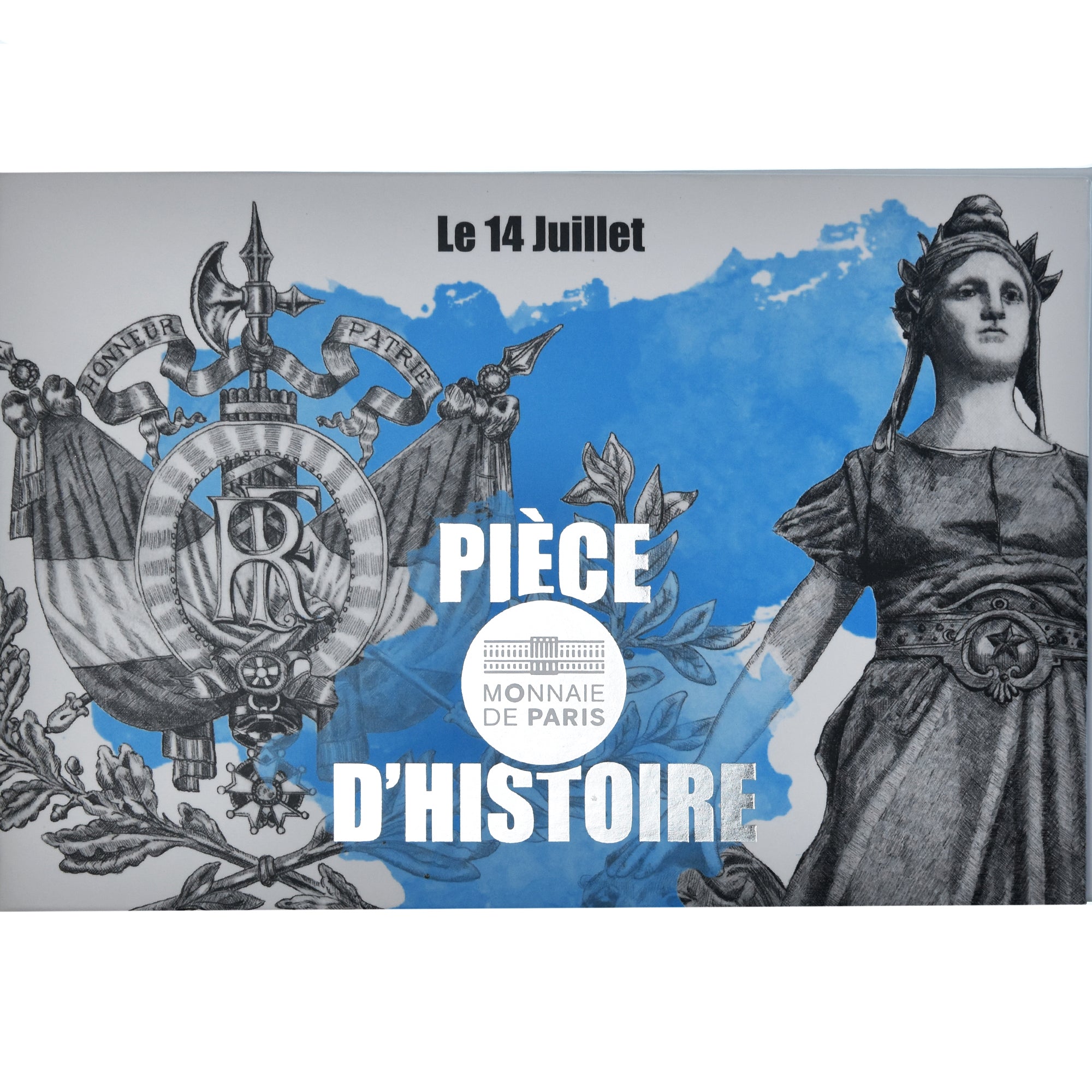 Frankreich, 50 Euro, le 14 juillet, 2019, Monnaie de Paris, STGL, Silber