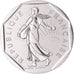 Moneta, Francja, Semeuse, 2 Francs, 1988, Monnaie de Paris, série FDC