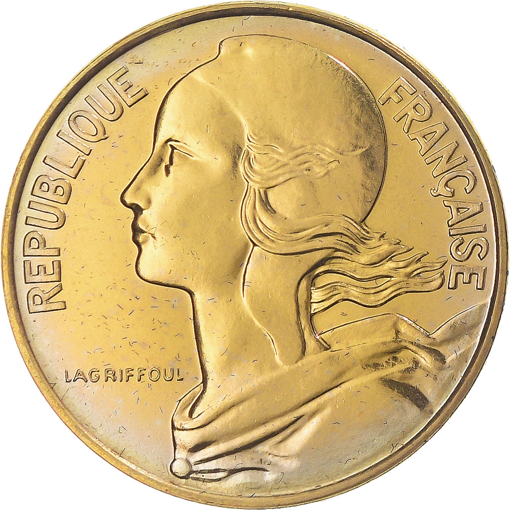 Münze, Frankreich, Marianne, 10 Centimes, 1989, Paris, série FDC, STGL