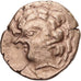 Aulerci Cenomani, Stater, 2nd-1st century BC, Dourado, EF(40-45)