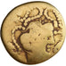 Veneti, 1/4 statère à la petite tête nue, 2nd century BC, Gold, VF(20-25)