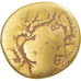 Veneti, 1/4 statère à la petite tête nue, 2nd century BC, Gold, VF(20-25)