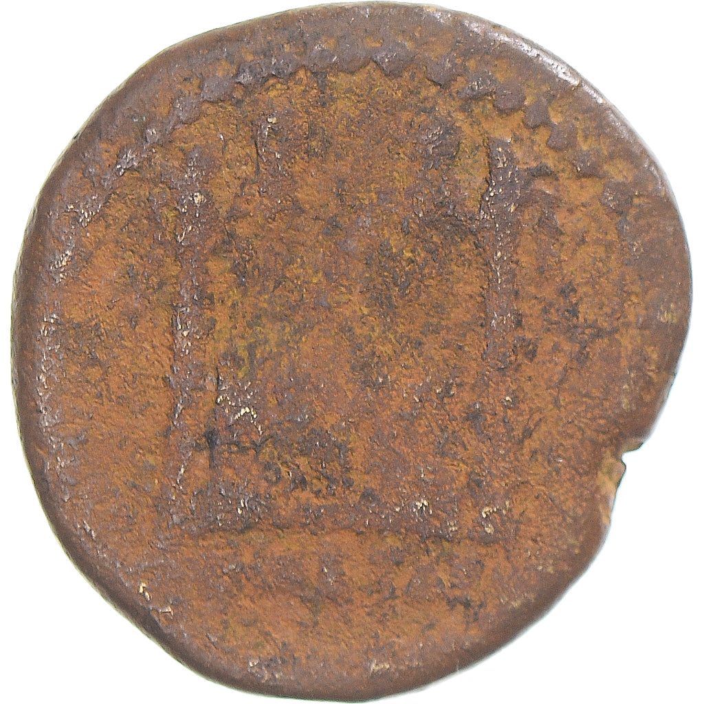 Moneda, Augustus, Semis, 12-14, Lugdunum, BC, Bronce, RIC:246