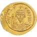 Phocas, Solidus, 606-607, Constantinople, Gold, AU(55-58), Sear:620