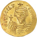 Phocas, Solidus, 606-607, Constantinople, Gold, AU(50-53), Sear:620