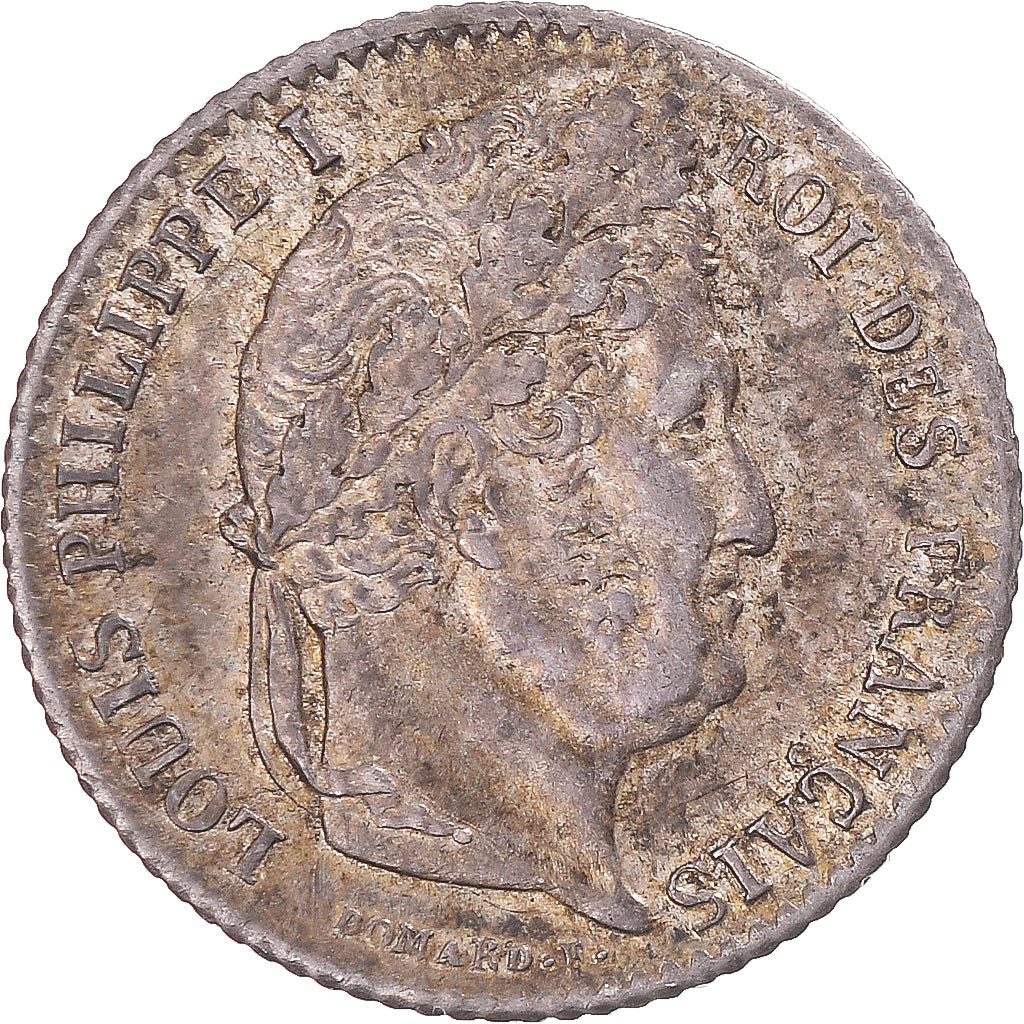Coin, France, Louis-Philippe I, 1/4 Franc, 1832, Lille, AU(50-53), Silver