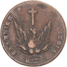 Coin, Greece, John Kapodistrias, 10 Lepta, 1831, Aegina, VF(30-35), Copper
