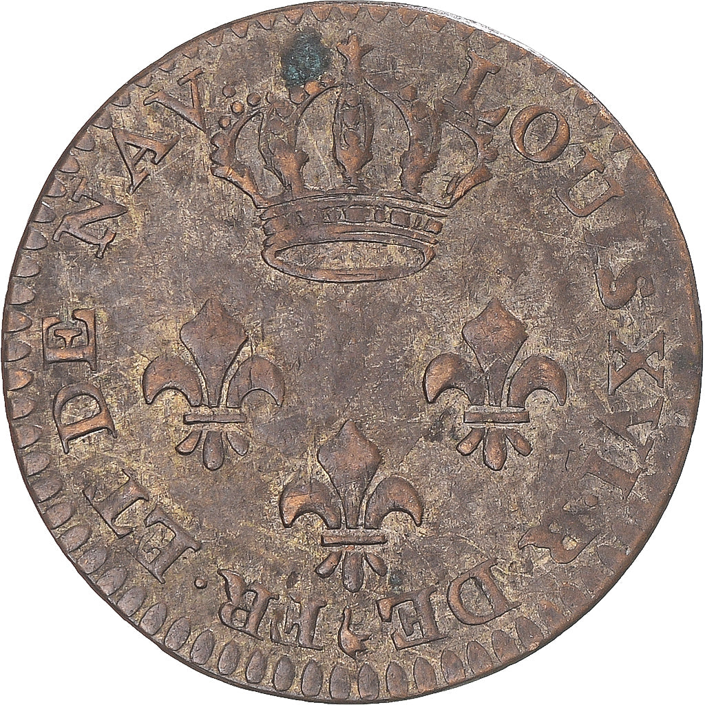 Monnaie, Guyane française, Louis XVI, 2 Sous, 1789, Paris, TTB, Billon, KM:1
