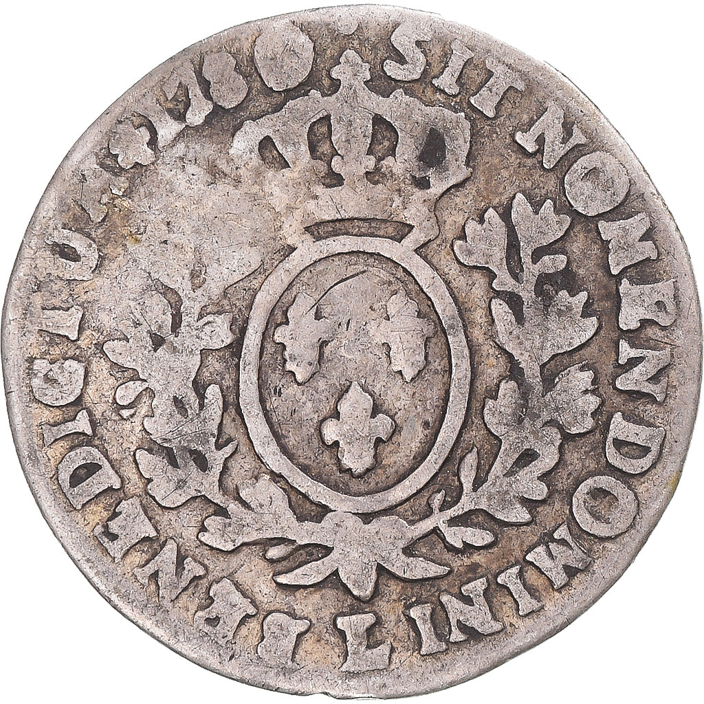 Münze, Frankreich, Louis XVI, 1/10 Ecu, 1780, Bayonne, Rare, S, Silber