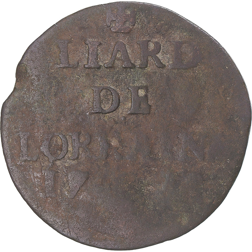 Coin, German States, LORRAINE, Leopold I, Liard de Lorraine, 17[??], Nancy