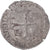Moeda, França, Henri IV, Douzain aux deux H, 1595, Rouen, VF(30-35), Lingote