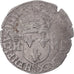 Moeda, França, Henri IV, Douzain aux 2 H couronnés, Uncertain date, Clermont