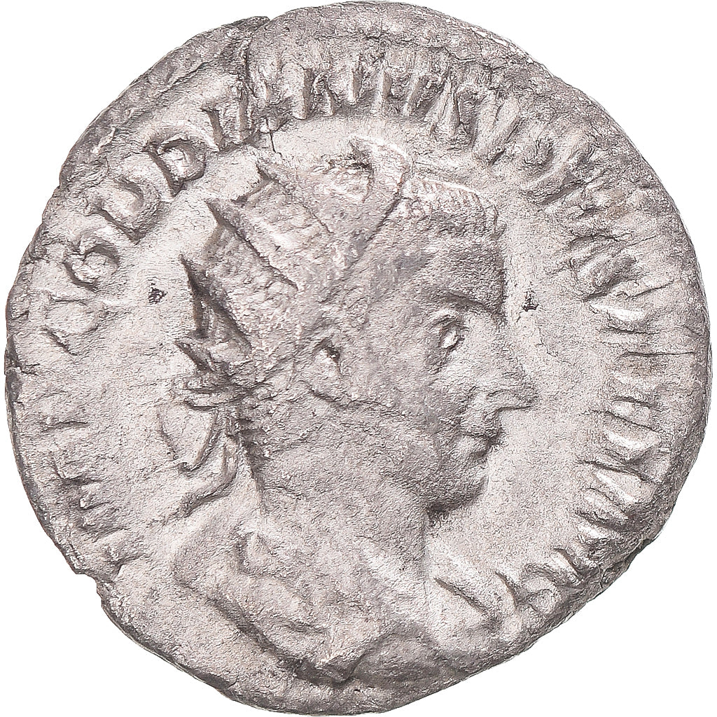 Coin, Gordian III, Antoninianus, 241-243, Rome, AU(50-53), Billon, RIC:84