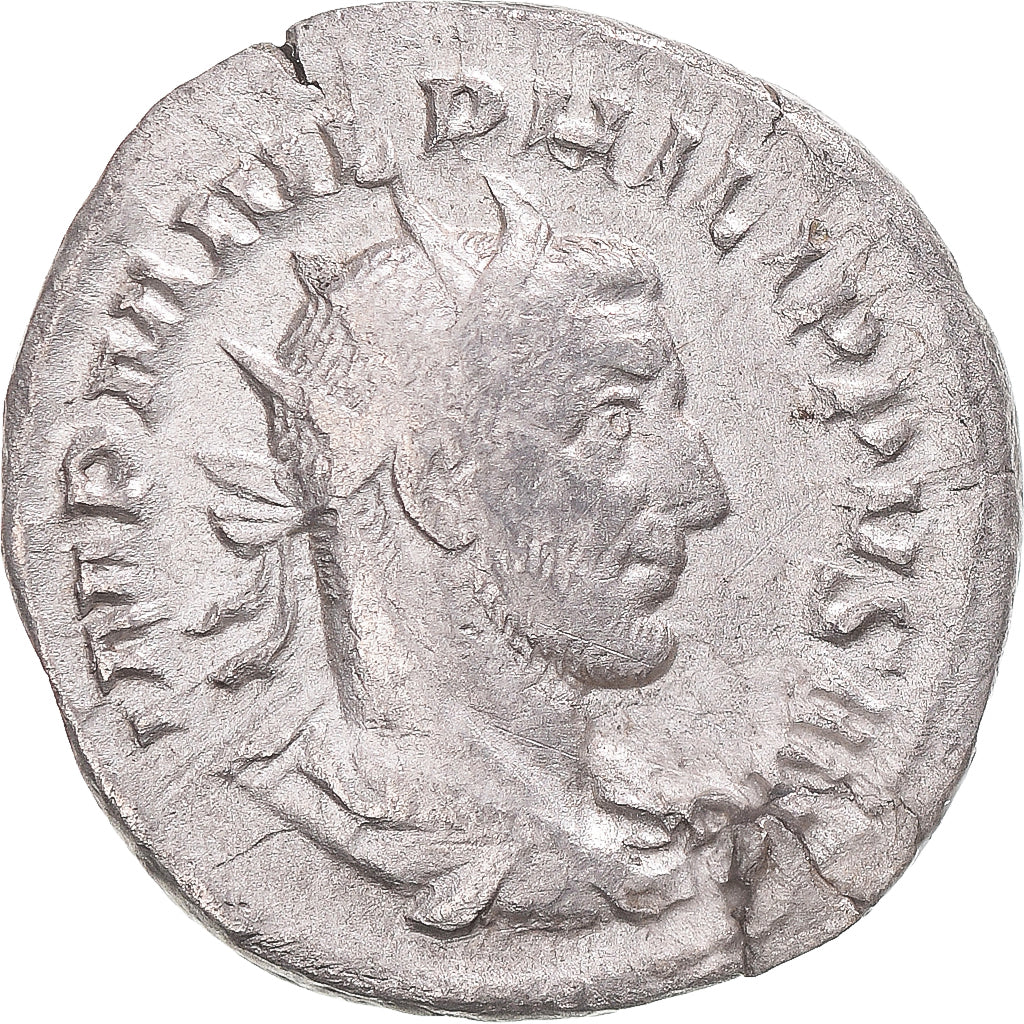 Coin, Philip I, Antoninianus, 244-249, Rome, VF(30-35), Billon, RIC:48b