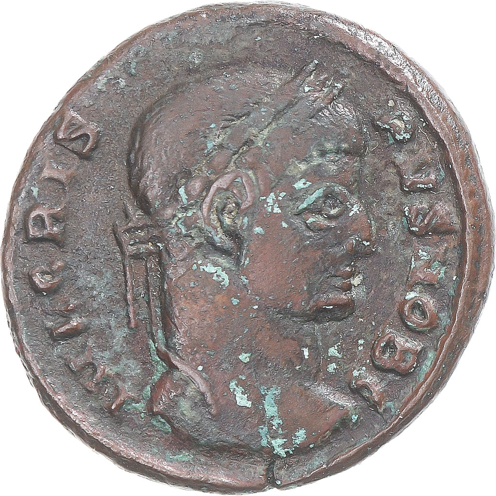 Coin, Crispus, Follis, 317-326, Siscia, VF(30-35), Copper, RIC:153