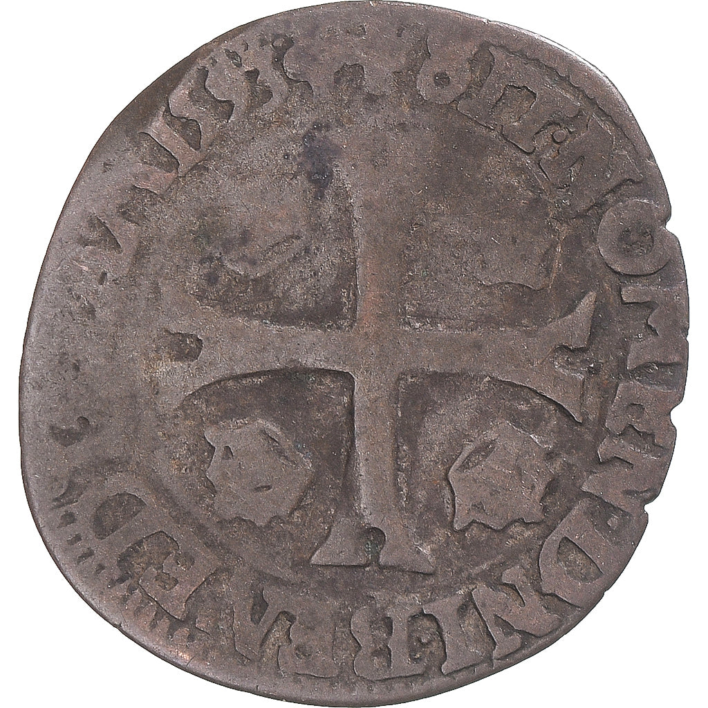 Moneta, Francia, Charles X, Douzain aux deux C, 1593, Lyon, MB, Biglione