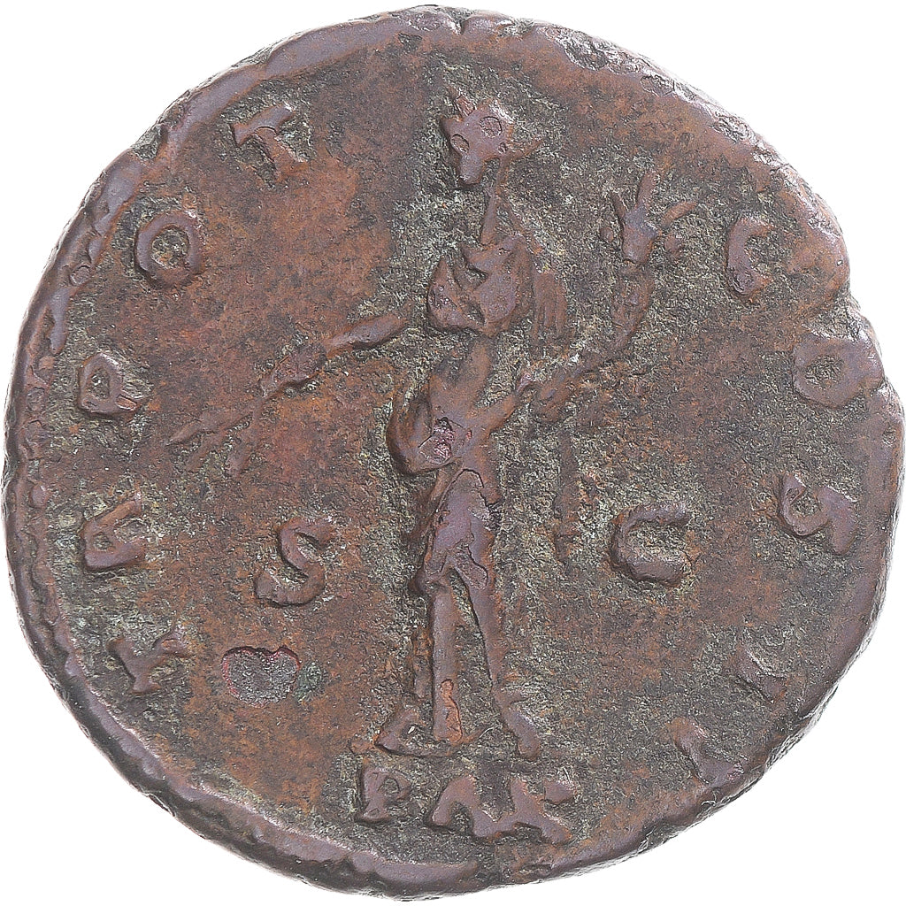 Moeda, Antoninus Pius, As, 139, Rome, VF(30-35), Bronze, RIC:569a