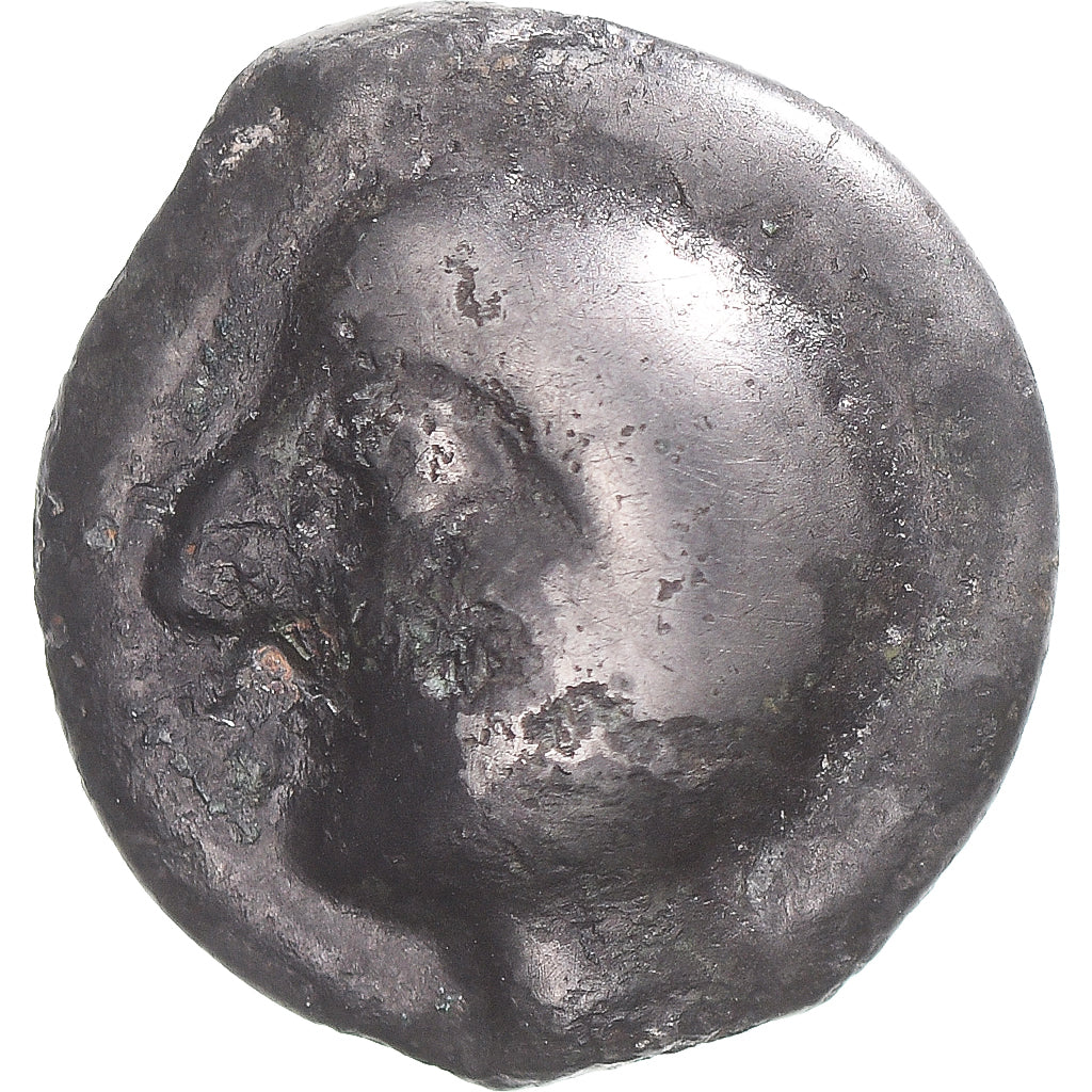 Munten, Leuques, Potin à la tête chauve, 75-50 BC, FR, Potin, Delestrée:228