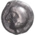 Moeda, Leuci, Potin à la tête chauve, 75-50 BC, VF(20-25), Bilhão