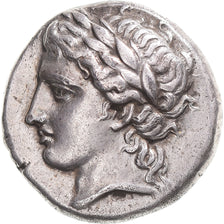 Chalkidian League, Tetradrachm, ca. 360-348 BC, Olynthos, Silver, EF(40-45)
