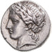 Chalkidian League, Tetradrachm, ca. 360-348 BC, Olynthos, Silver, EF(40-45)