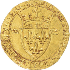 France, Dauphin Charles, Régent, Écu d’or aux deux couronelles, 1418-1422