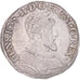 Munten, Frankrijk, Henri II, Teston à la tête nue, 1554/3, Rouen, ZF, Zilver