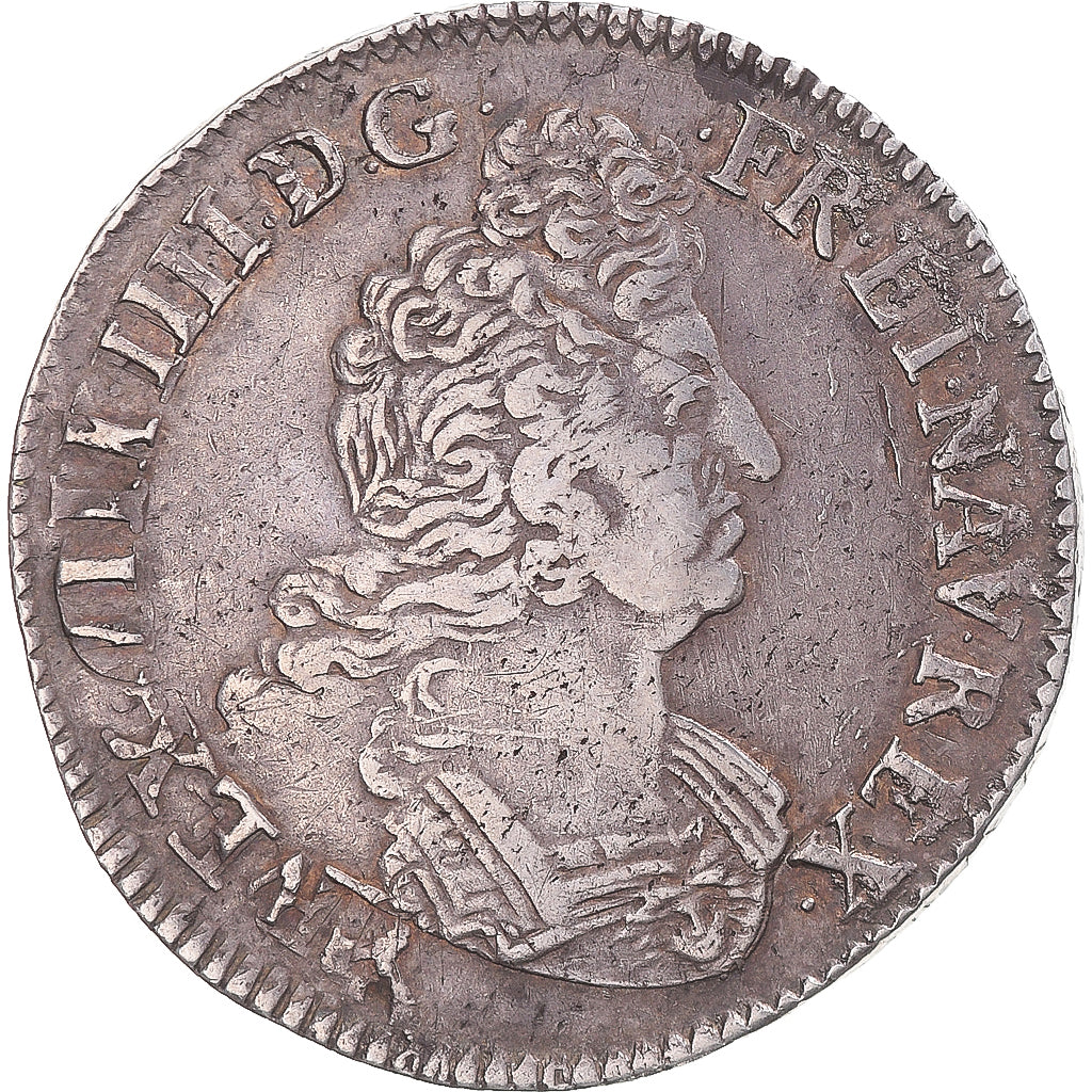 Munten, Frankrijk, Louis XIV, 1/2 Ecu aux insignes, 1703, Limoges, réformé