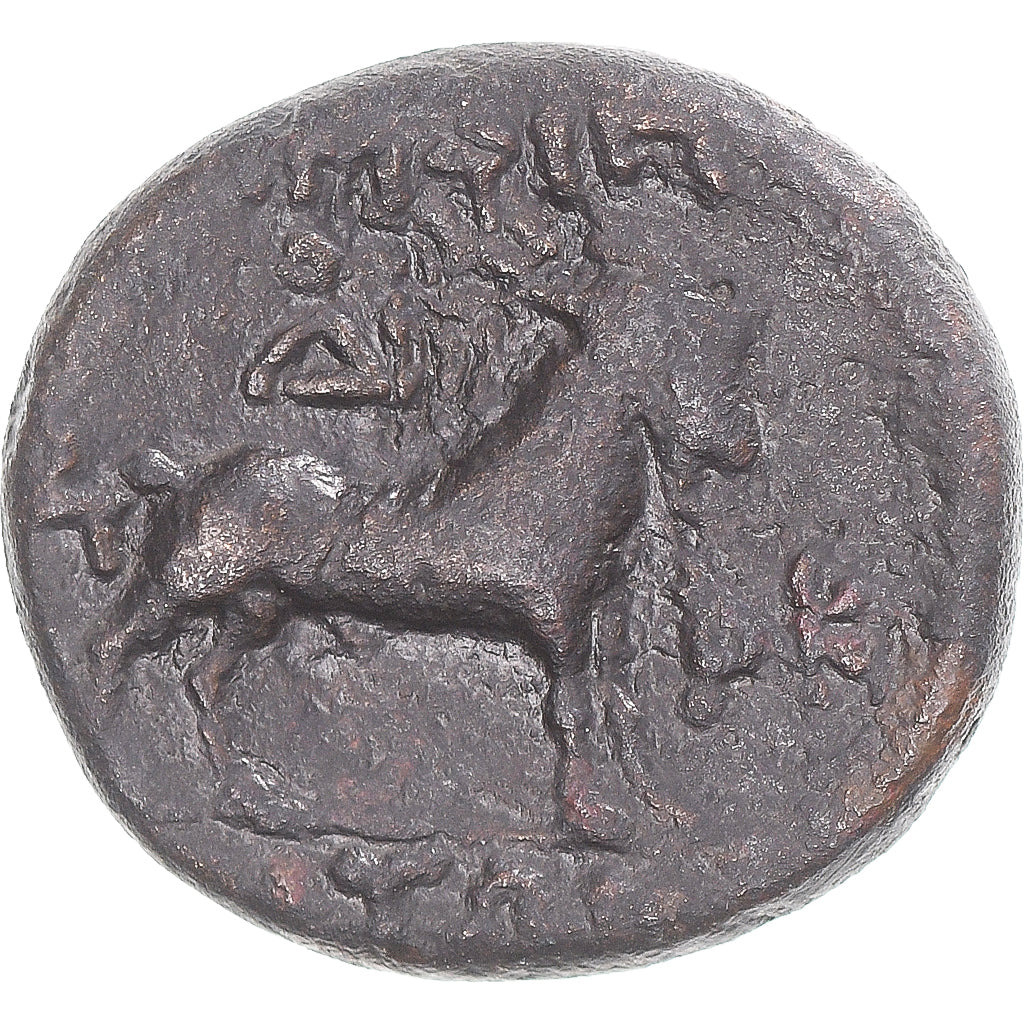 Moneta, Macedonia, Æ, 181-137 BC, Amphipolis, MB+, Bronzo