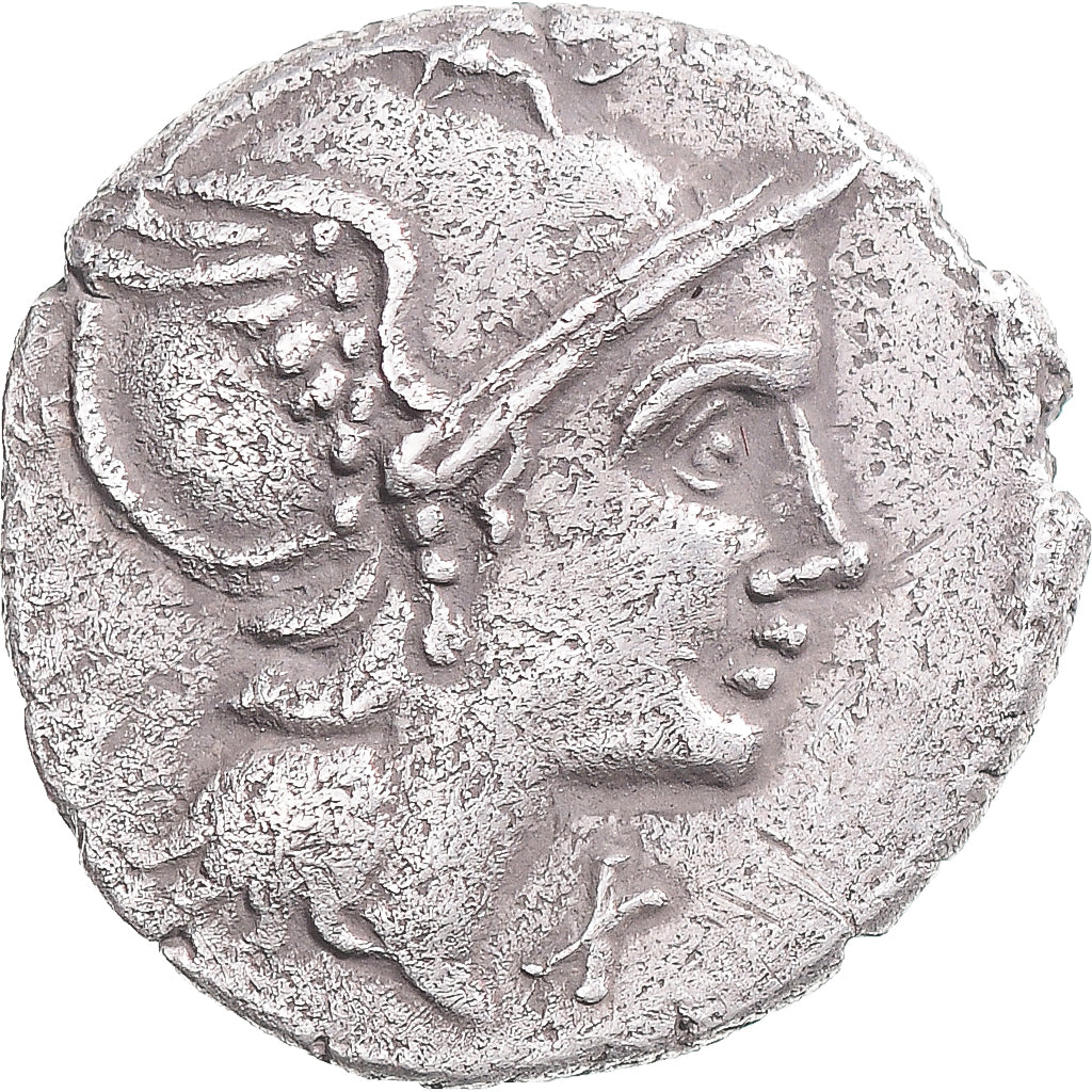 Munten, Flaminia, Denarius, 109-108 BC, Rome, ZF, Zilver, Crawford:302/1