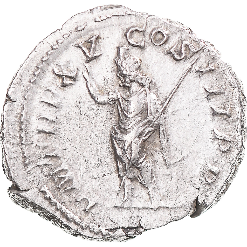 Munten, Caracalla, Denarius, 198-217, Rome, ZF+, Zilver, RIC:490