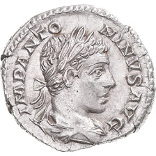 Coin, Elagabalus, Denarius, 218-222, Rome, AU(50-53), Silver, RIC:130