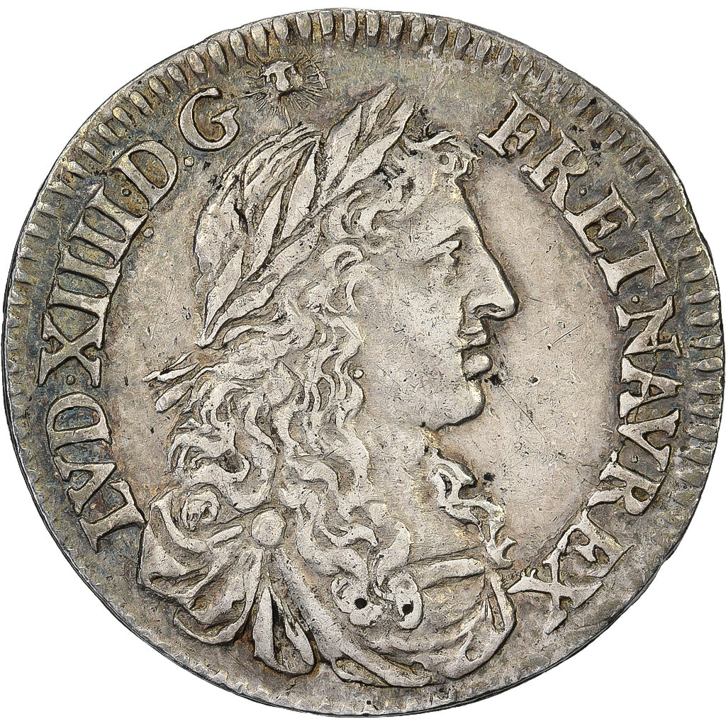 Antilles françaises, Louis XIV, 5 Sols, 1670, Paris, Argent, TTB+, Pedigree