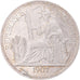 Coin, FRENCH INDO-CHINA, Piastre, 1907, Paris, AU(55-58), Silver, KM:5a.1