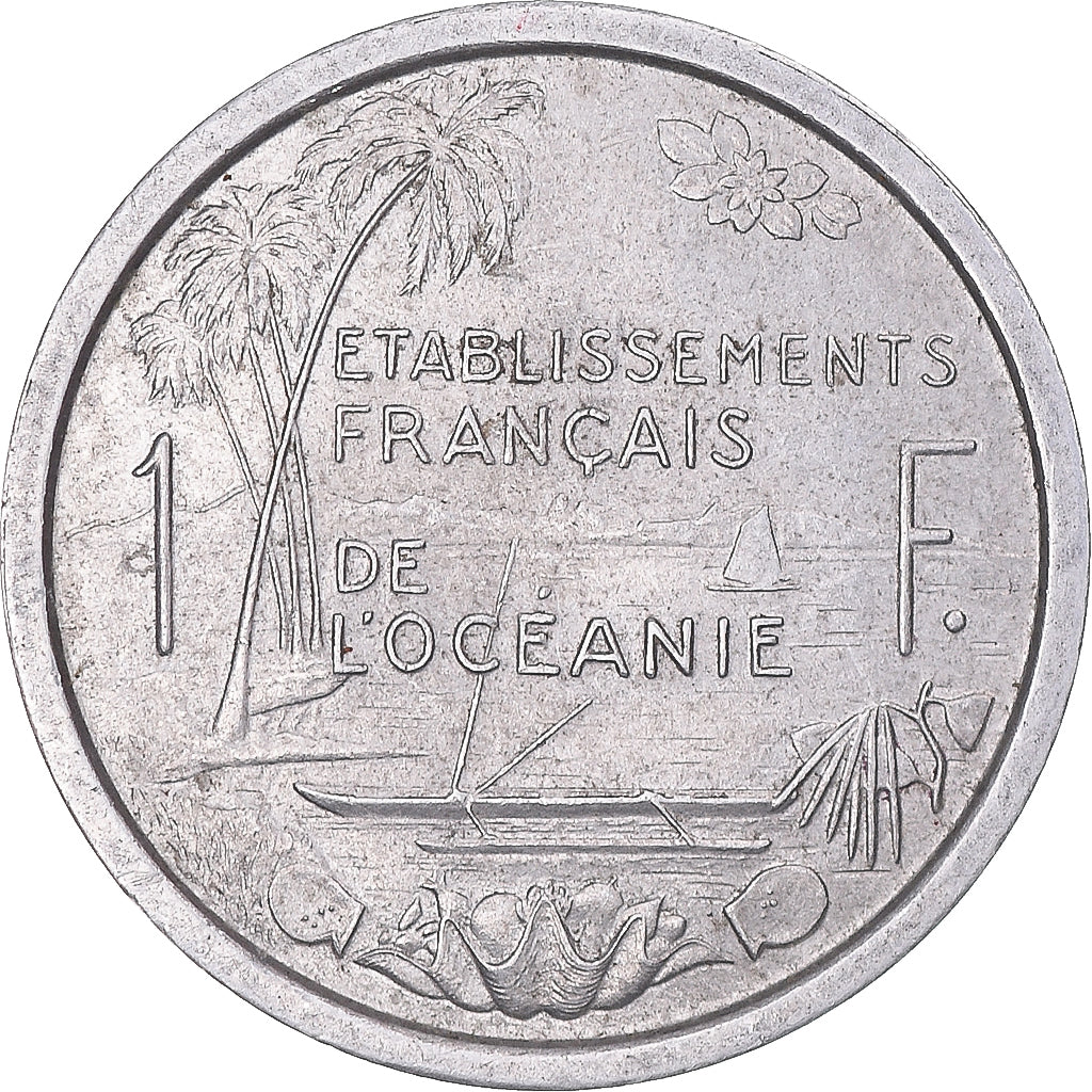 Moneta, OCEANIA FRANCESE, Franc, 1949, Paris, SPL, Alluminio, KM:2