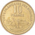 Coin, French Somaliland, 10 Francs, 1965, Paris, ESSAI, MS(63), Aluminum-Bronze