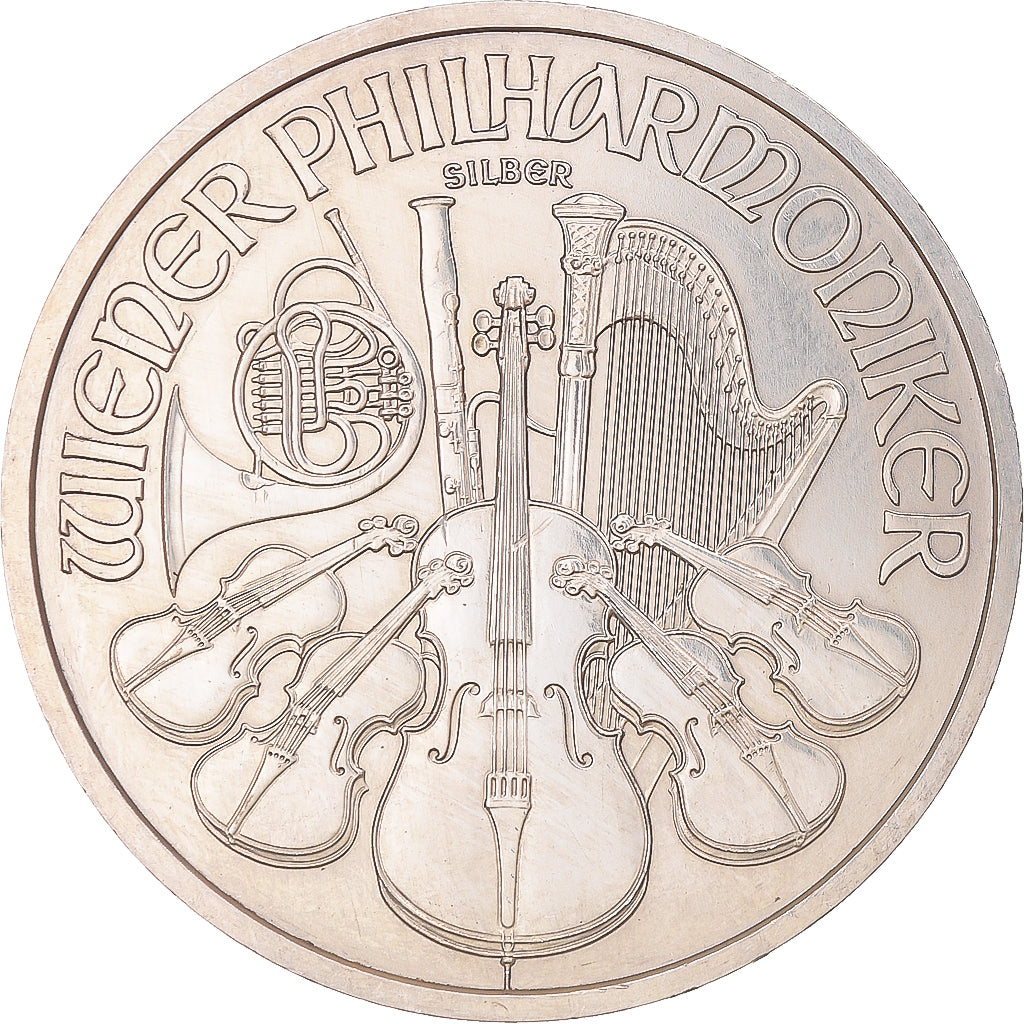 Monnaie, Autriche, Orchestre philharmonique, 1,5 Euro, 2015, Vienna, Bullion