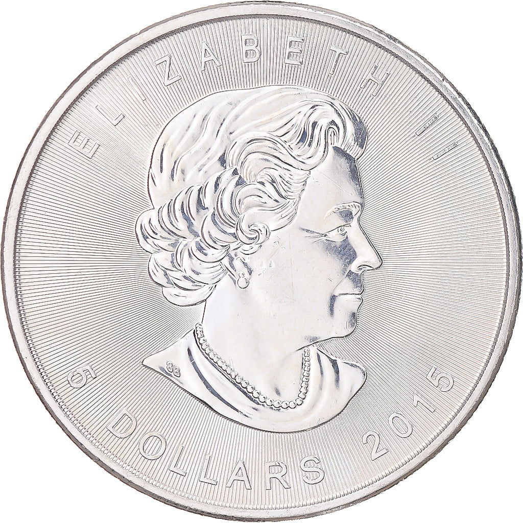 Coin, Canada, Elizabeth II, Maple Leaf, 5 dollars, 1 oz, 2015, Ottawa, Proof