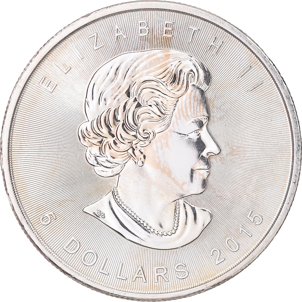 Coin, Canada, Elizabeth II, Maple Leaf, 5 dollars, 1 oz, 2015, Ottawa, Proof