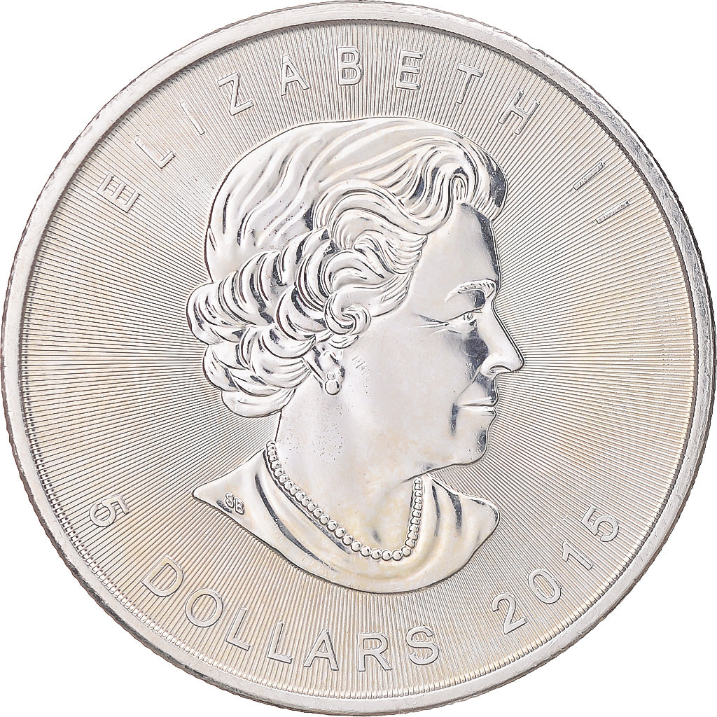 Coin, Canada, Elizabeth II, Maple Leaf, 5 dollars, 1 oz, 2015, Ottawa, Proof