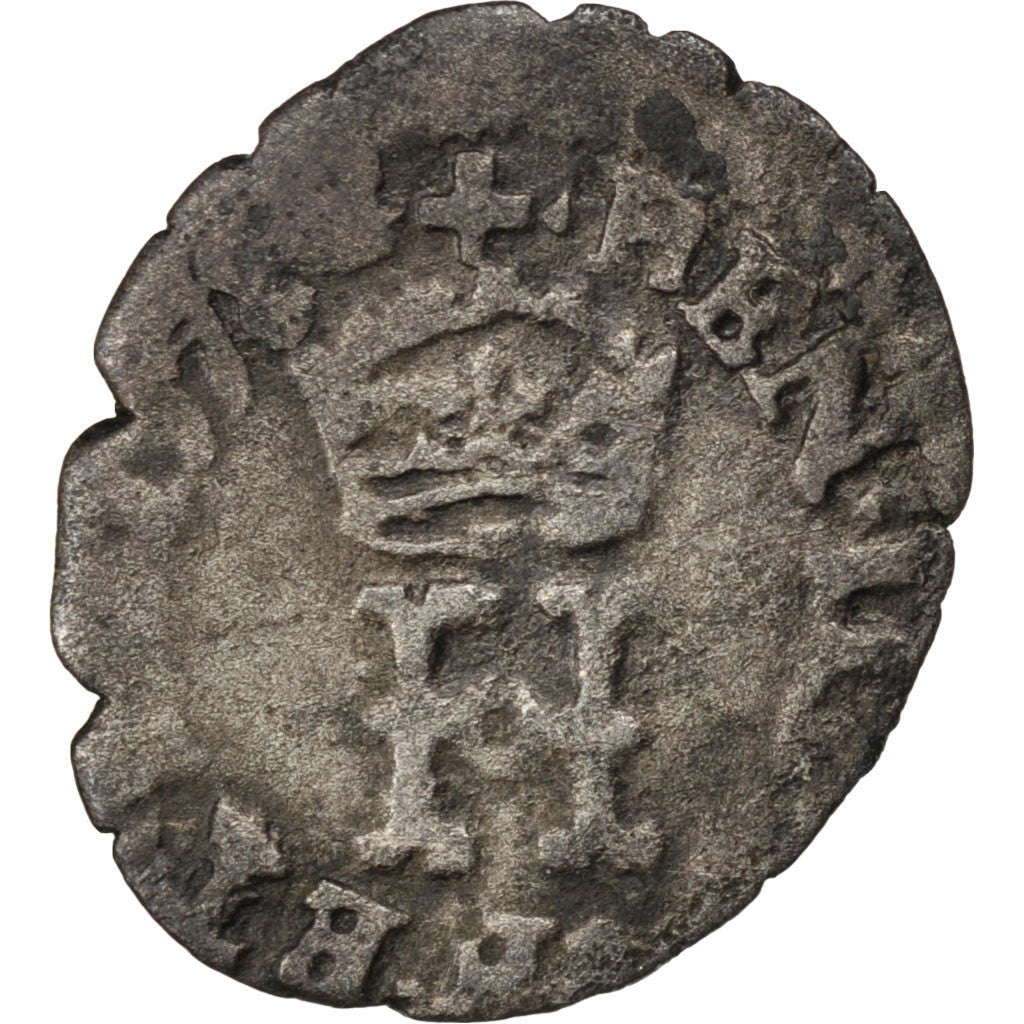 Moneta, Francia, Liard, 1578, Aix en Provence, MB+, Biglione, Sombart:4308