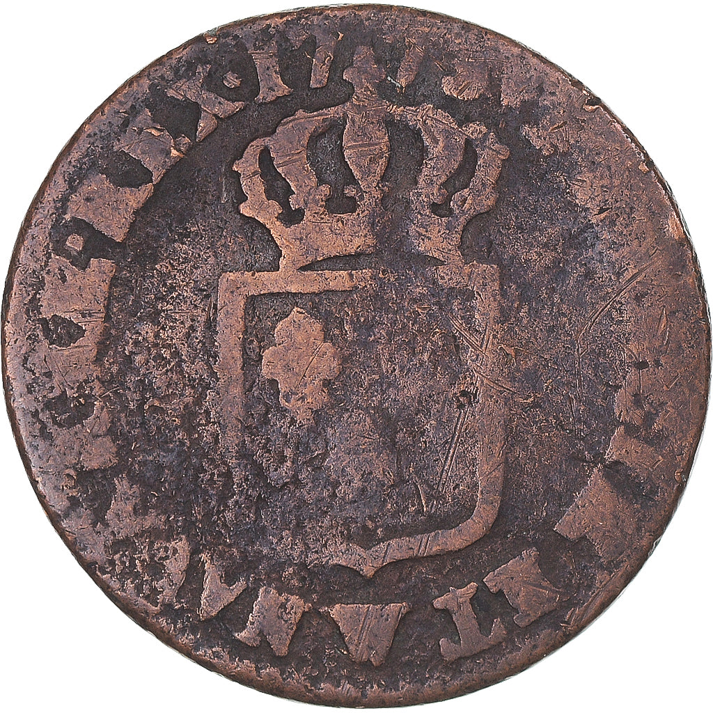 Munten, Frankrijk, Louis XV, Sol à la vieille tête, Sol, 1773, Lille, ZG+