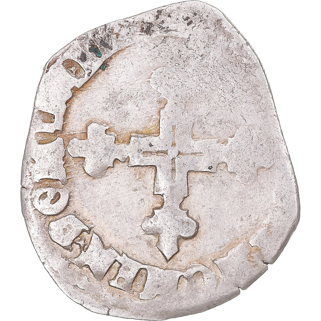 Moneta, Francia, Henri III, Double Sol Parisis, 1588 (?), MB, Argento
