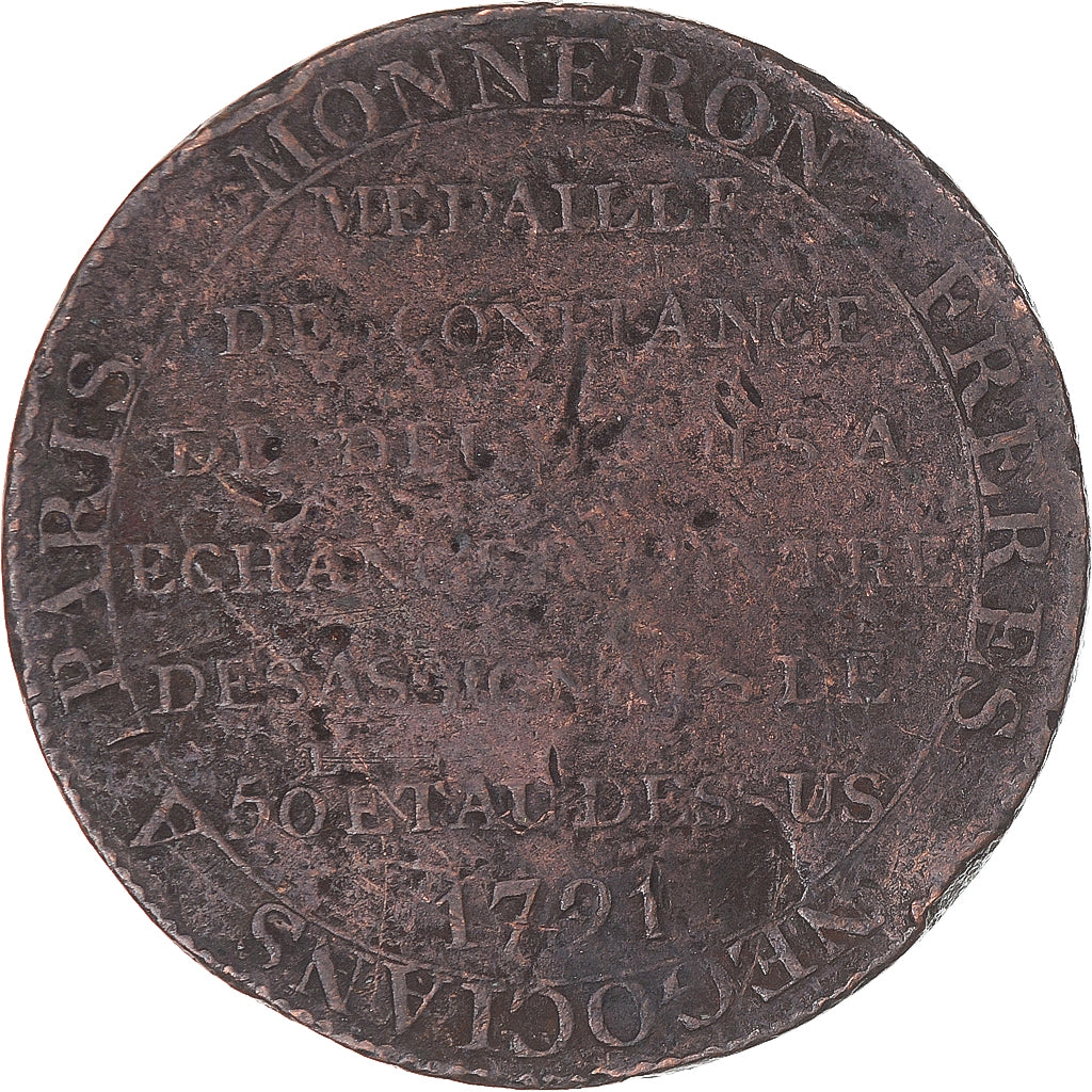 Münze, Frankreich, 2 Sols, 1791, S, Bronze, KM:Tn23, Brandon:217