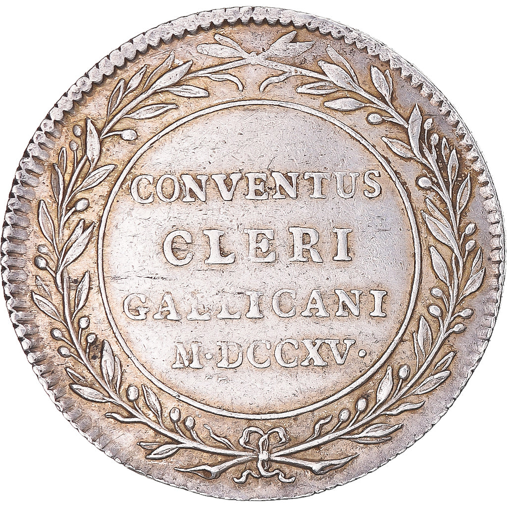 Frankreich, betaalpenning, Assemblée du clergé, 1715, SS, Silber