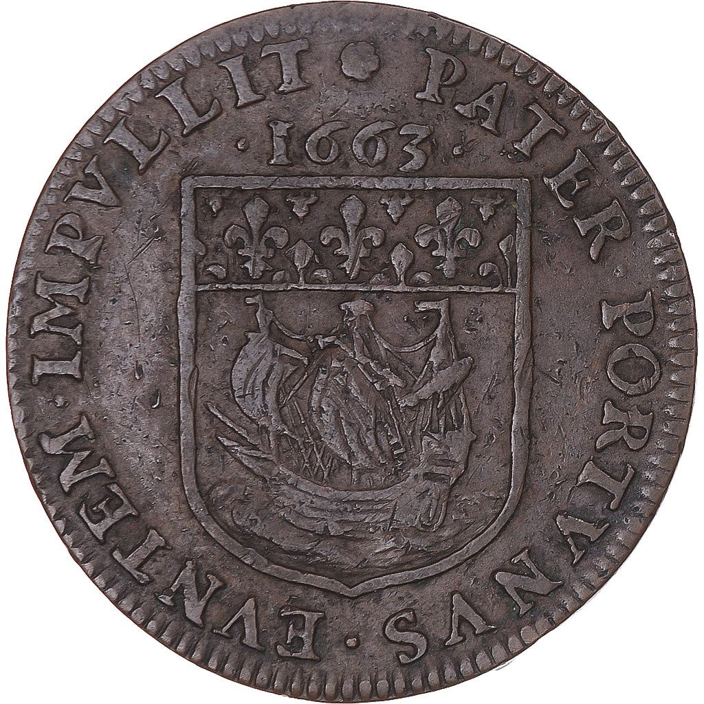 Frankreich, betaalpenning, Philippe de Mouhers, avocat et échevin de Paris