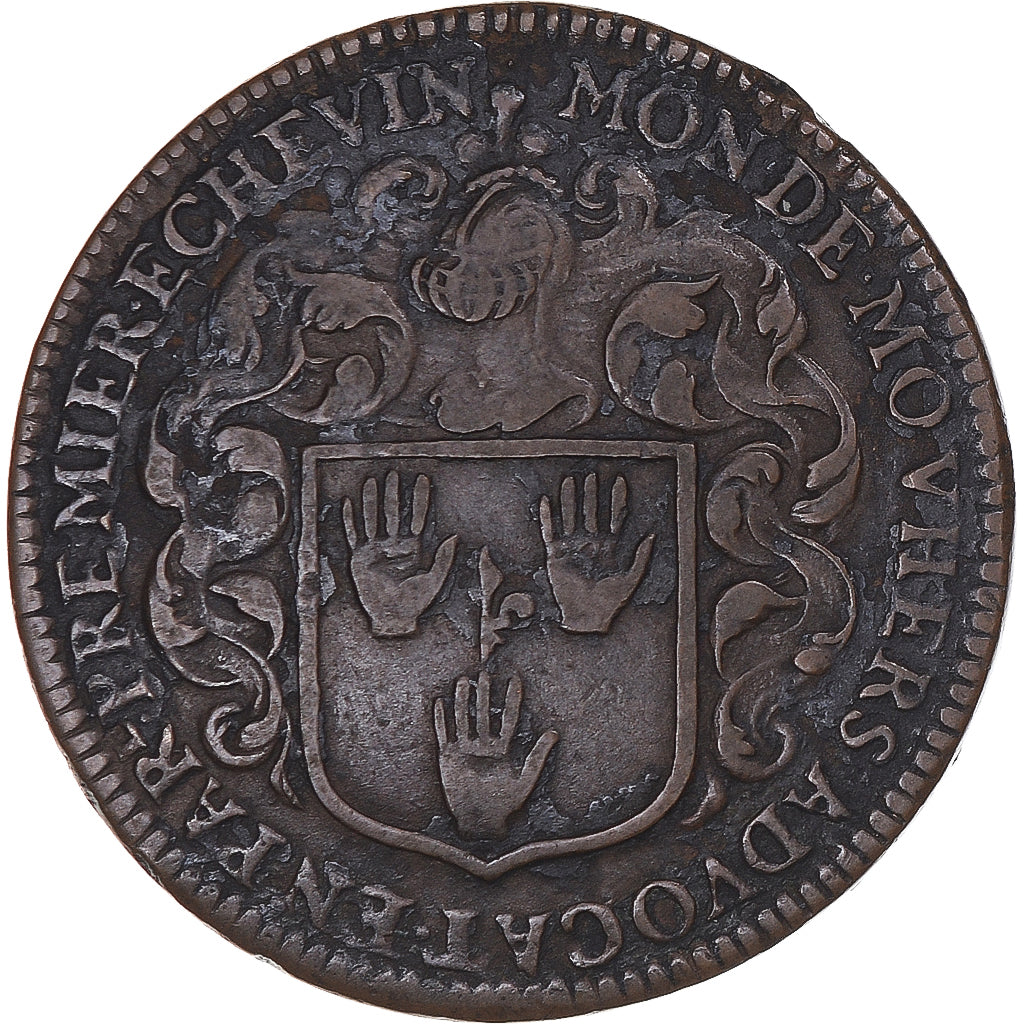 Frankreich, betaalpenning, Philippe de Mouhers, avocat et échevin de Paris